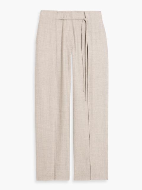 Other Designers Wool-flannel wide-leg pants