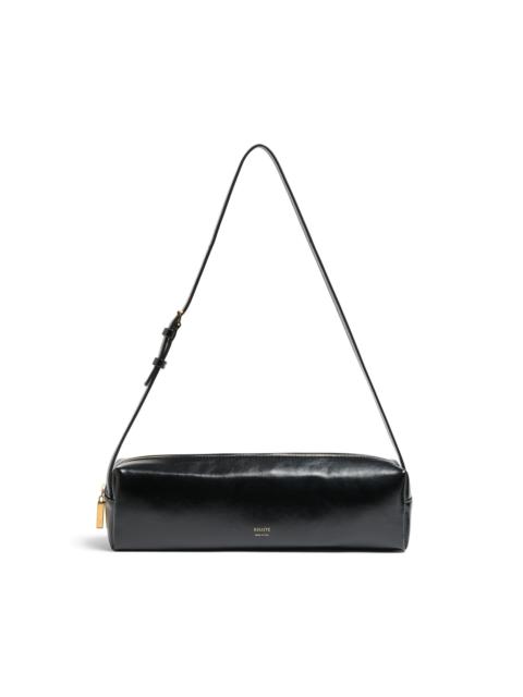 KHAITE Kye Leather Shoulder Bag black