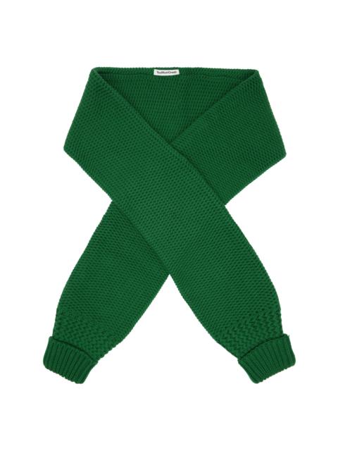 YMC Green Sleeve Scarf