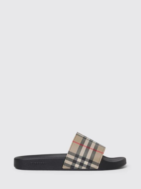 Burberry Burberry slides in rubber