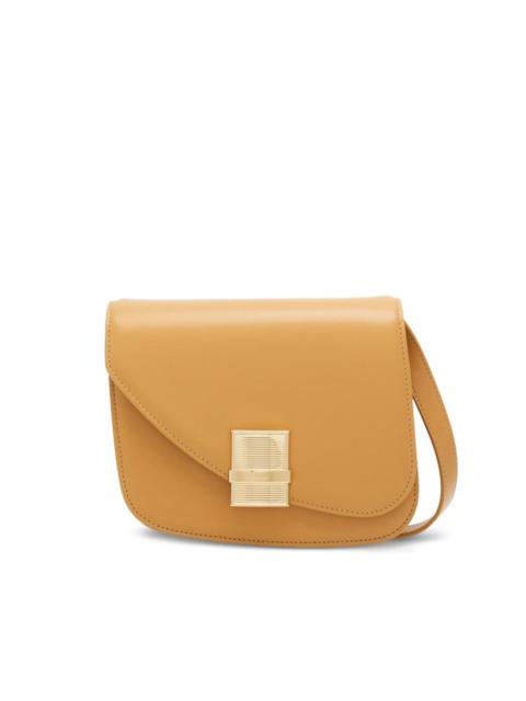 FERRAGAMO small Asymmetric leather shoulder bag