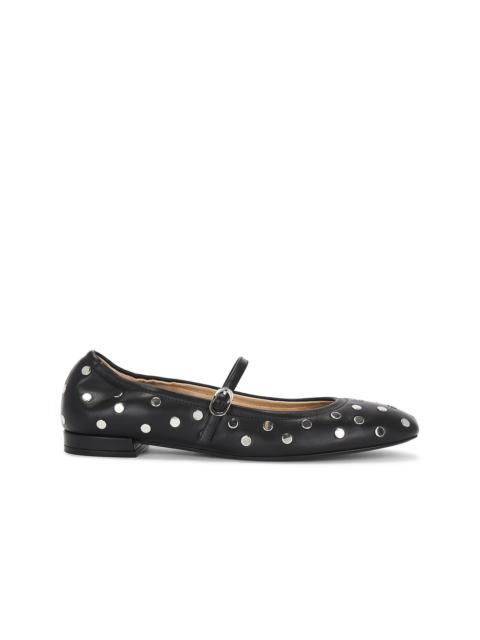 Stuart Weitzman Claris Stud Ballet Flat