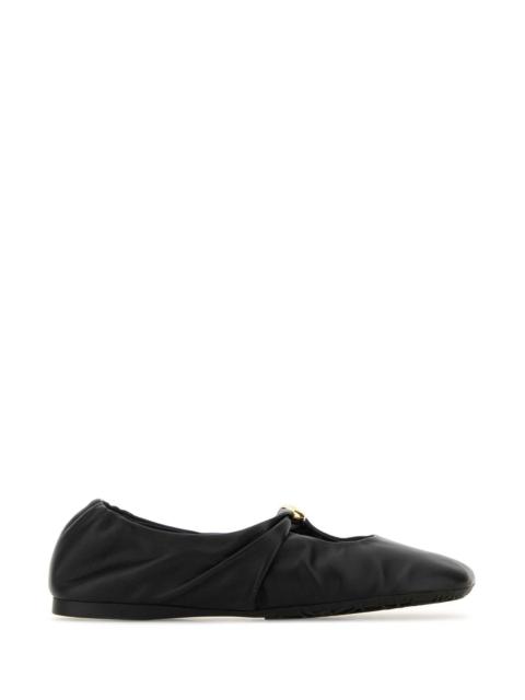 Loewe Loewe Women Black Nappa Leather Pebble Ballerinas