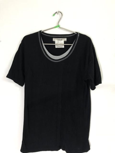 Other Designers Katharine Hamnett London Cut & Sewn Short Shirt