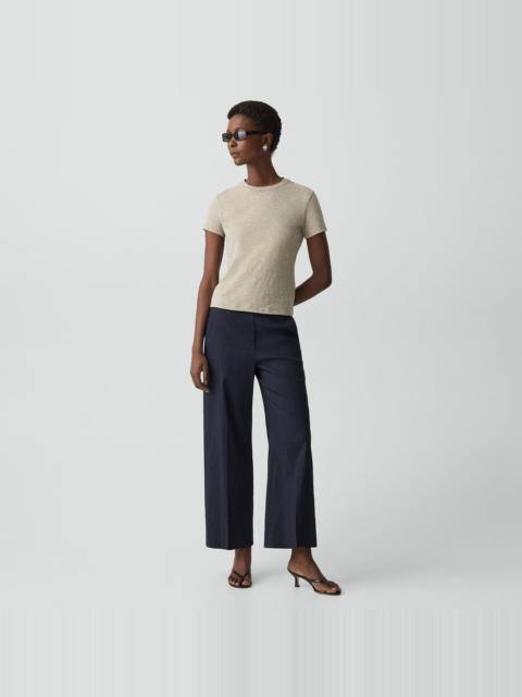 Theory Classic Straight Pull-On Pant in Good Linen