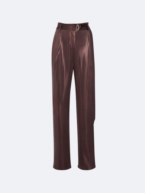 LAPOINTE Coated Jersey Belted Pant
