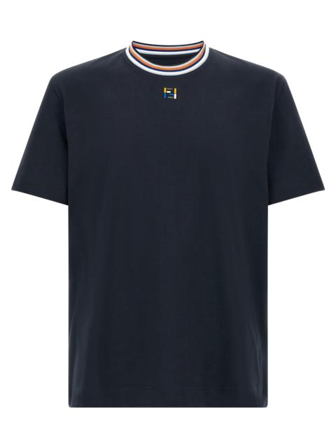 FENDI Fendi Men 'Ff Stitching' T-Shirt