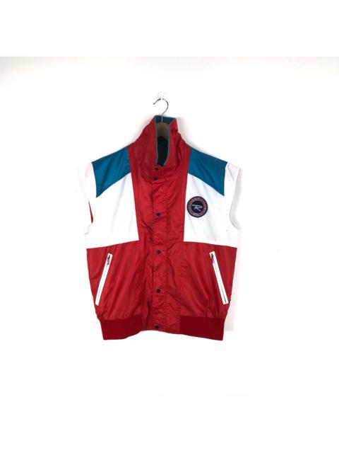 Other Designers Vintage - (A42) Vintage Rossignol Patch Up Vest Equipe De France Ski Wear Sport Tennis Outdoor