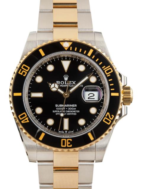 ROLEX Men's Rolex Submariner Ref 126613 Black Dial
