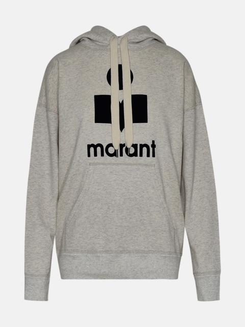 GRAY COTTON BLEND MANSEL SWEATSHIRT