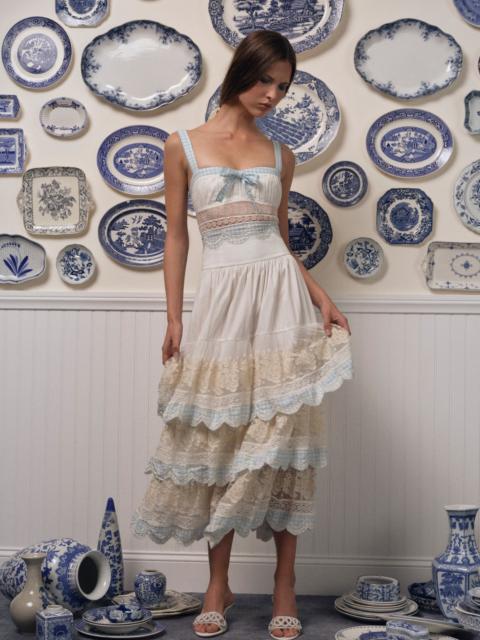 For Love & Lemons Tessa Midi Dress