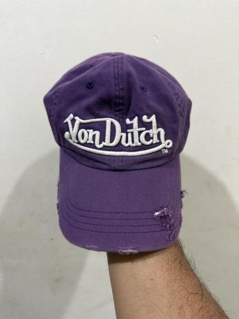 Other Designers Vintage - VTG Distress Von Dutch Hat