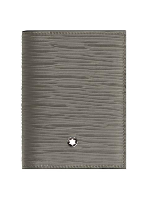 Montblanc Montblanc Medium Grey 4810 Leather Card Holder