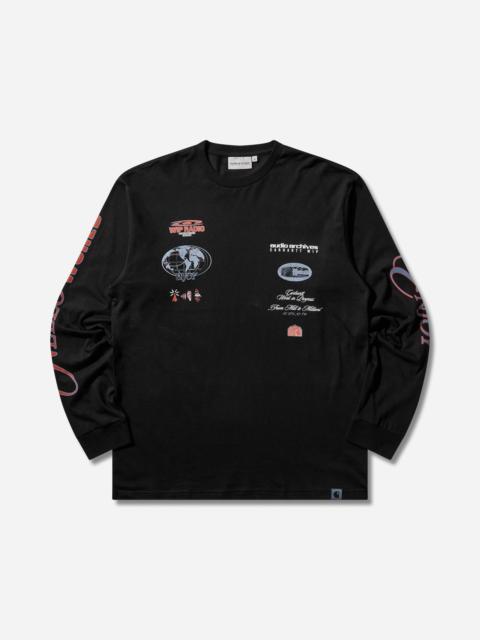Carhartt Audio Archives WIP Longsleeve T-Shirt Black
