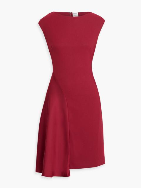 Other Designers Bethany draped satin and crepe dress