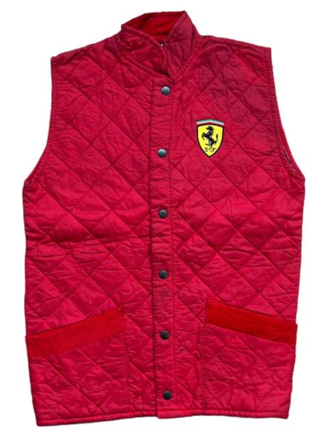 Ferrari VERY RARE VINTAGE VEST FERRARI QUILTED 1996 BY NICEMAN