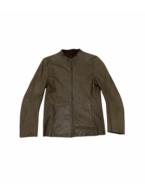 Other Designers Attachment - Kazuyuki Kumagai Attachment Calf Leather Jacket Design
