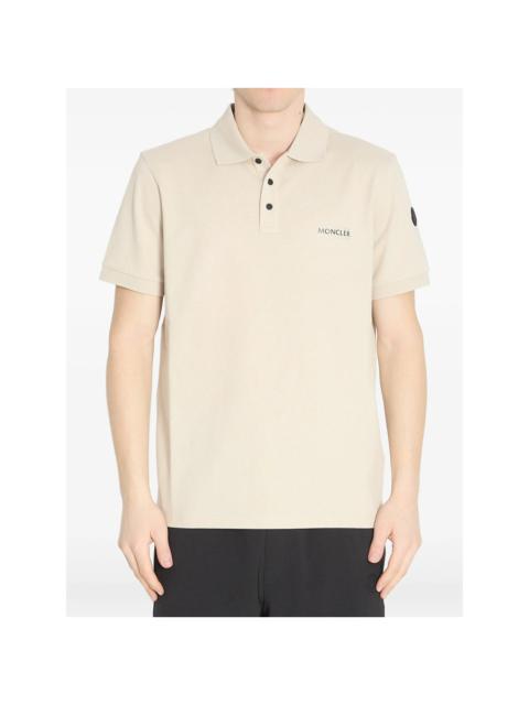 Moncler Moncler Neutrals Polo Shirts Men