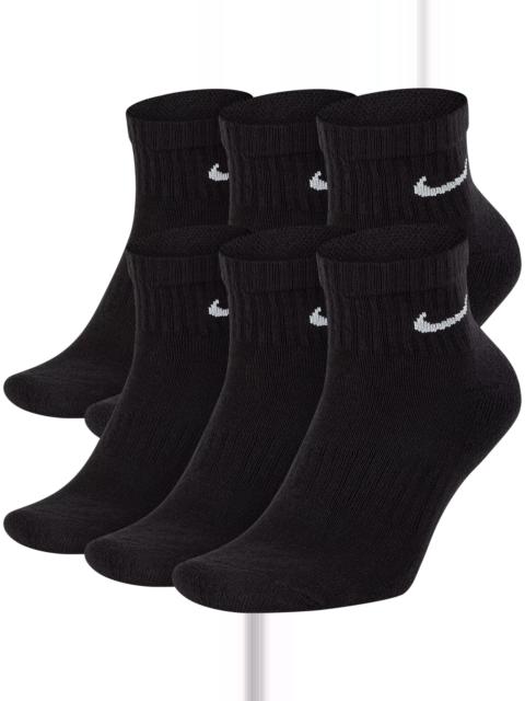 Nike Nike Youth Everyday Cushioned Ankle Socks - 6 Pack
