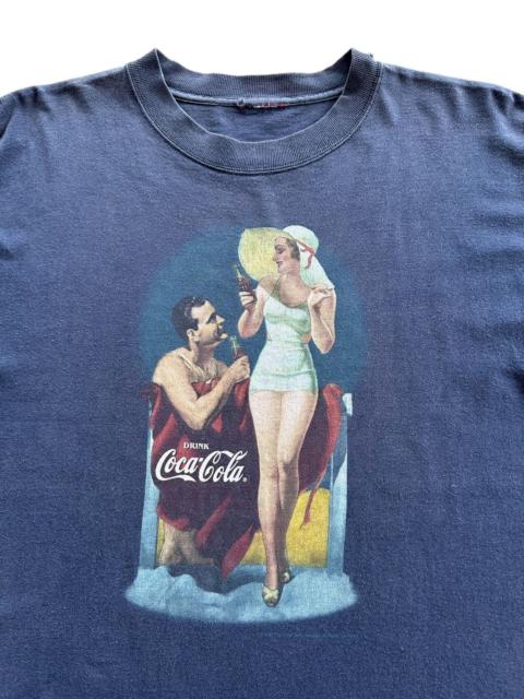 Other Designers Vintage Cocacola sexy couple drink it