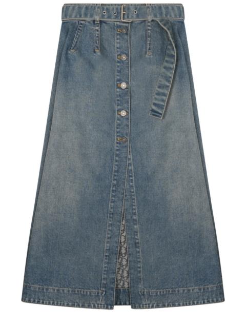 Dior Dior Women Gonna Midi In Denim