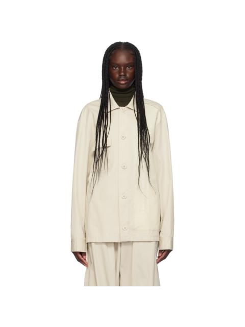 MM6 Maison Margiela Off-White Paneled Jacket