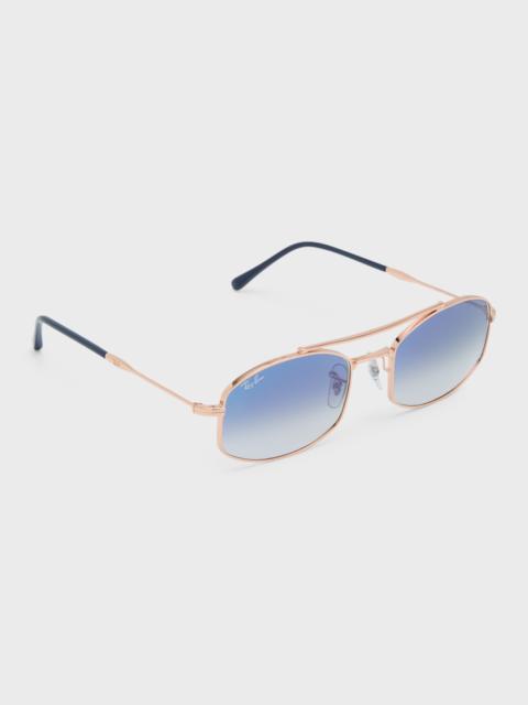 Ray-Ban Gradient Metal Aviator Sunglasses, 54MM