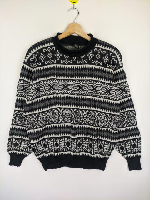Other Designers Vintage - Steals🔥Knit Sweater Patterned by Mono Tone