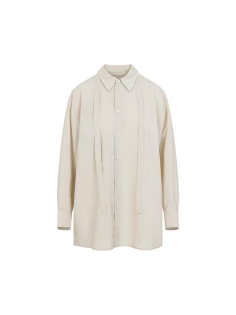 Lemaire Long Shirt With Tie Women