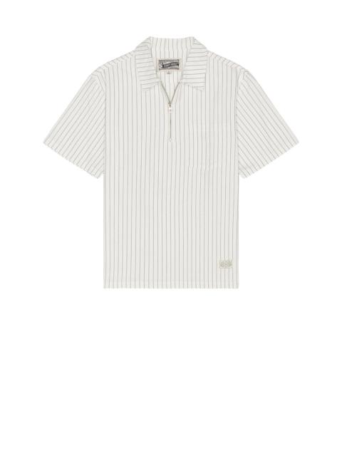 1/4 Zip Short Sleeve Shirt