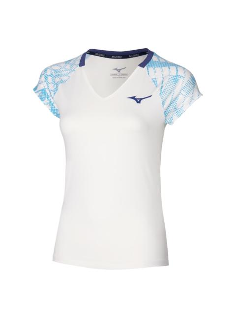 Mizuno Mizuno Women's Printed Tennis Tee