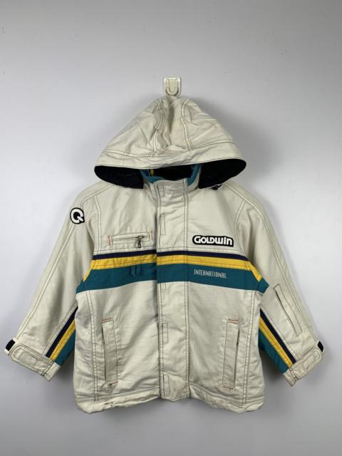 Goldwin Vintage GOLDWIN Ski Hoodie Multi Pocket Jacket J0458