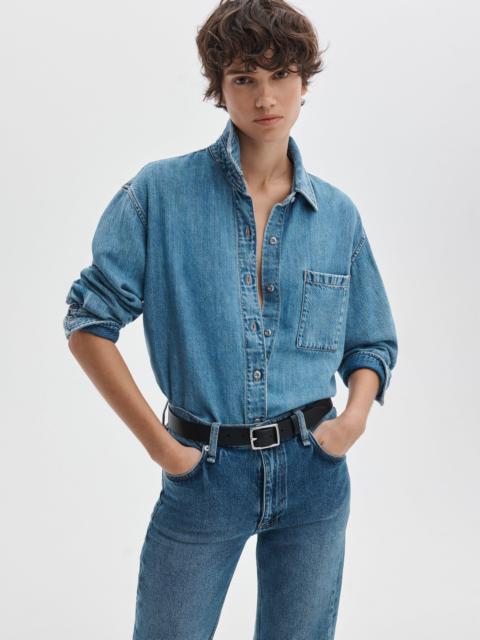 rag & bone Connie Denim Shirt
Ultra Featherweight in Everglade