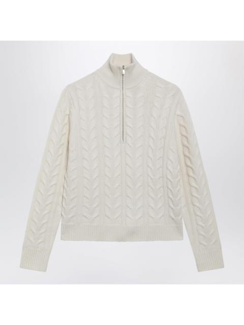 Max Mara Max Mara Mxmlibero White Cashmere Sweater Women