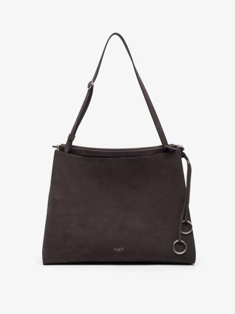 Alaïa Le Click medium square grey bag