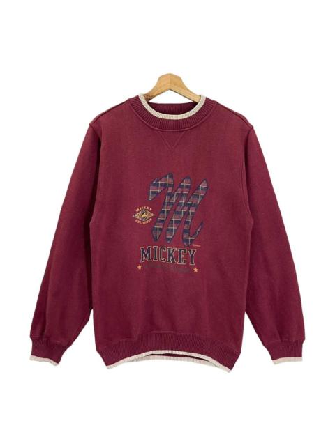 Other Designers 90s Mickey Mouse Big Logo Crewneck Sweatshirt Size S