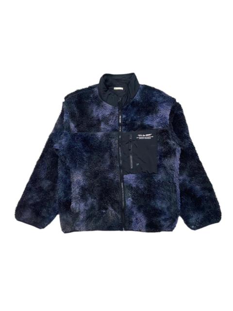 Other Designers GU printed Fullzip Sherpa Jacket