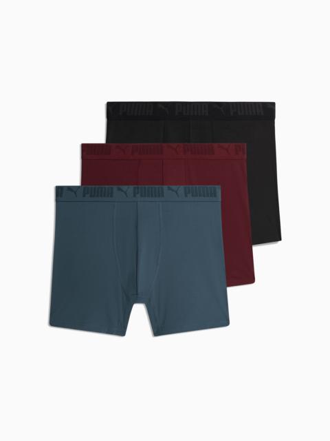 PUMA 3PK Mens Athletic Fit Boxer Men