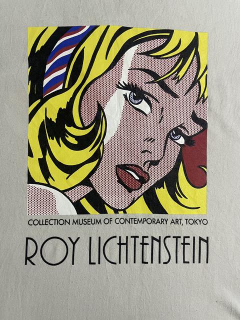 Other Designers Vintage - Very Rare Roy Lichtenstein Girl Face Tshirt