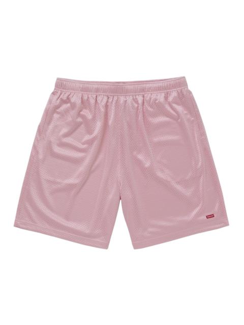 Supreme Supreme Small Box Baggy Mesh Short (SS25) Pink