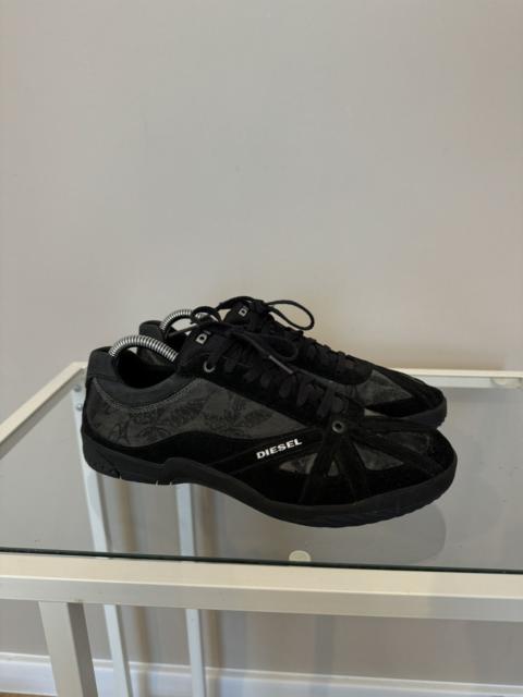 Diesel sneakers vintage cow leather y2k style rare suede