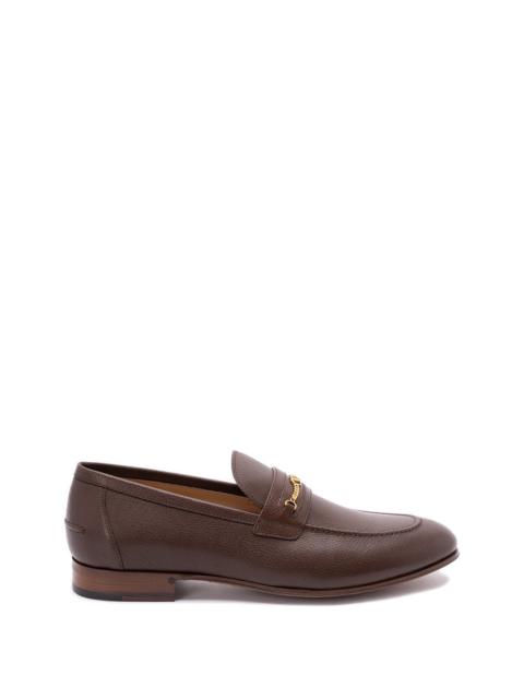 Valentino Garavani Men `Vlogo Signature` Leather Loafers