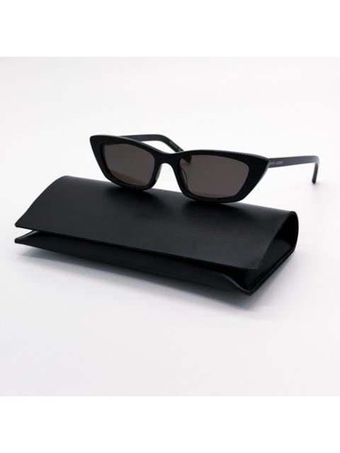 SAINT LAURENT NEW SAINT LAURENT SL277 009 BLACK SL 277 009 SUNGLASSES