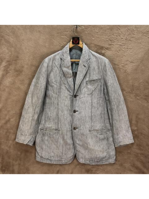 Other Designers Italian Designers - ARMANI COLLEZIONI RAIN GREY CASUAL JACKET #6471-68