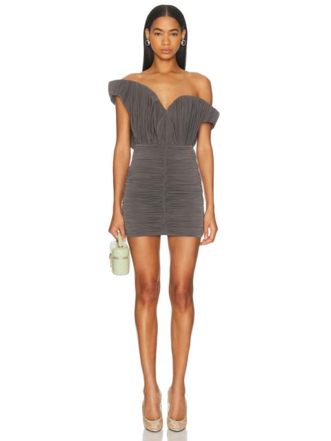 MAGDA BUTRYM Asymmetric Off The Shoulder Dress