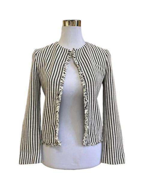 Other Designers Hugo Boss Striped Down Blouse