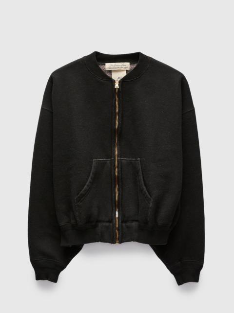 REMI RELIEF Nep Zip Jacket in Black