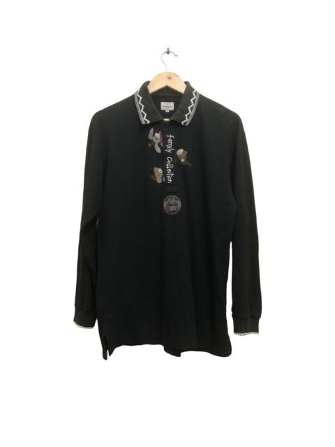 Other Designers Vintage - Vintage Jean Charles de Castelbajac sport long sleeve polo