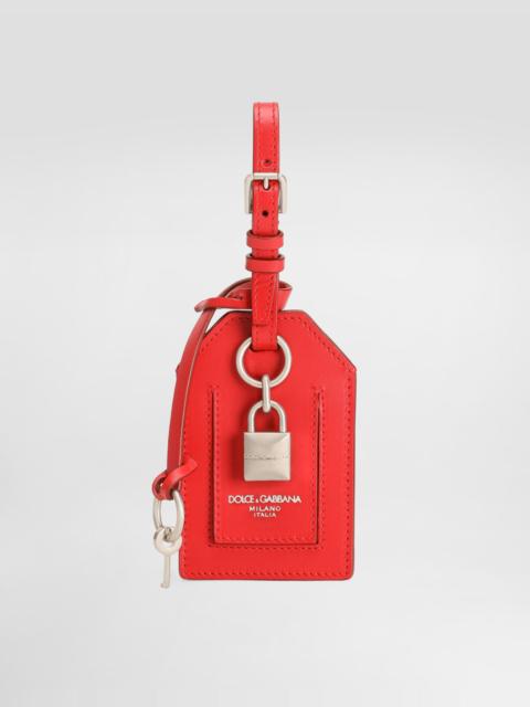 Dolce & Gabbana Calfskin name tag