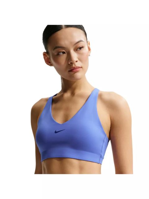 Nike Women's Universa Medium-Support Padded Sports Bra -Sapphire
